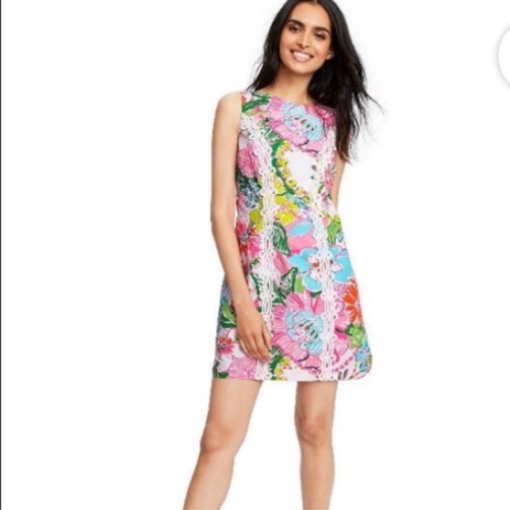 Lilly Pulitzer Pink and Orange Anniversary Dress - Picture 7 of 7